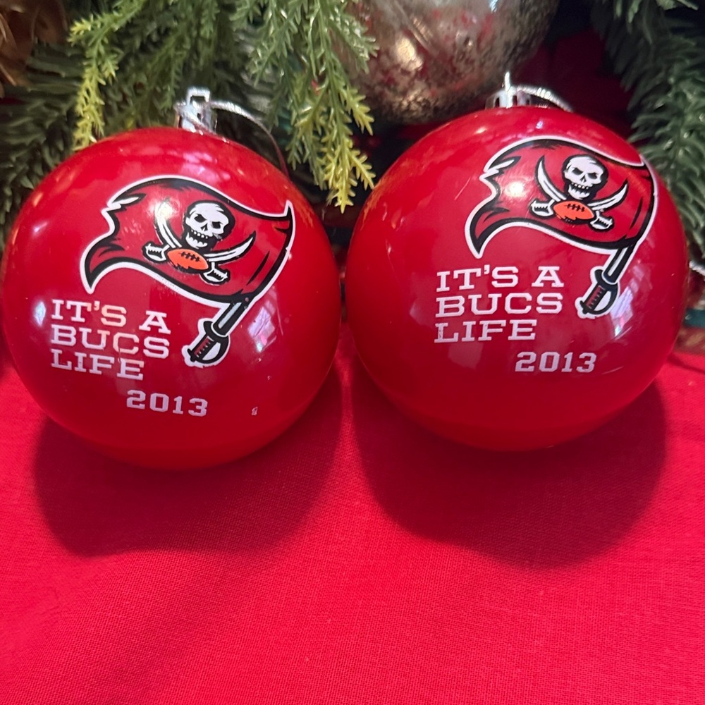 It’s A Buc’s Life Christmad Ornaments (2)